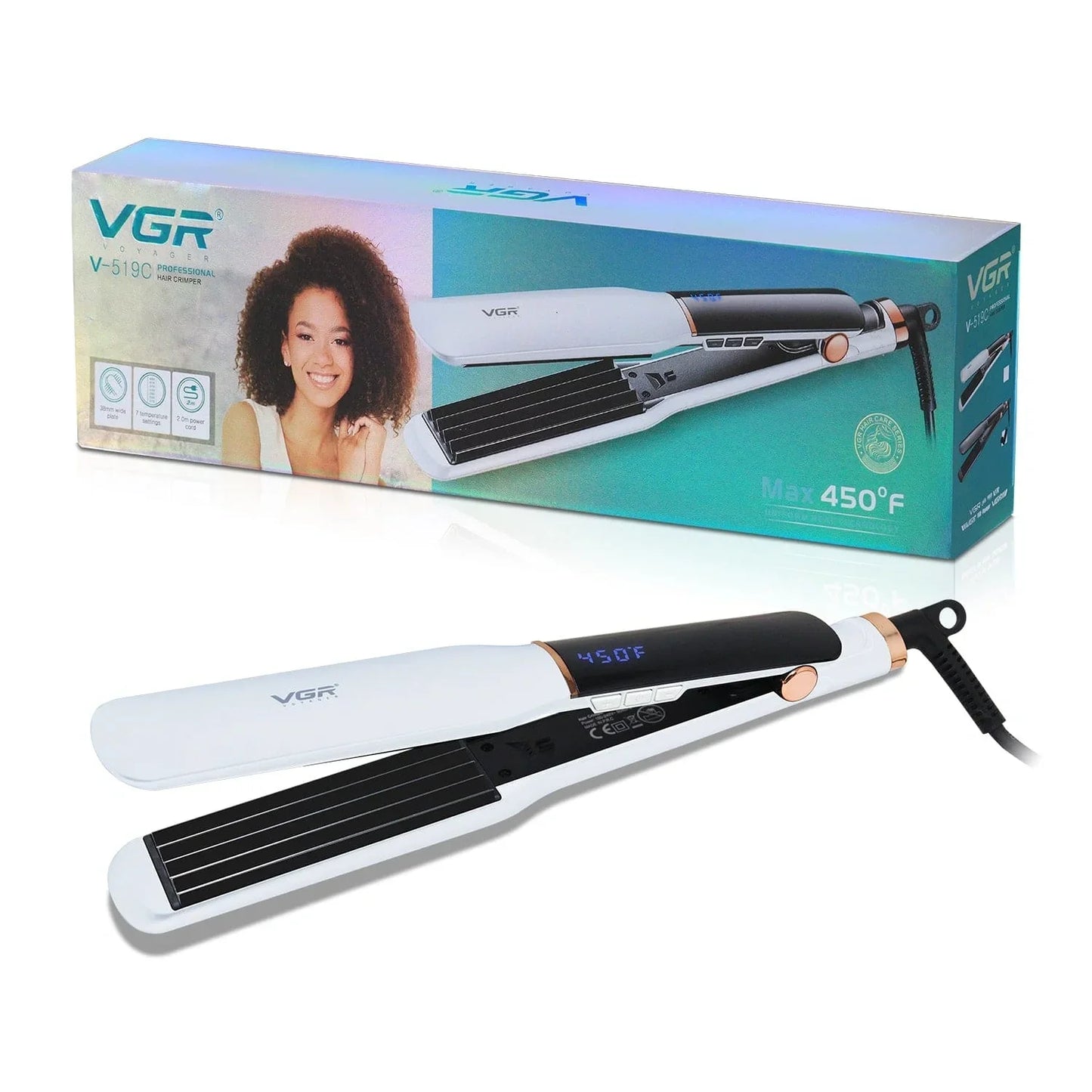 VGR V-519C Professional Hair Crimper