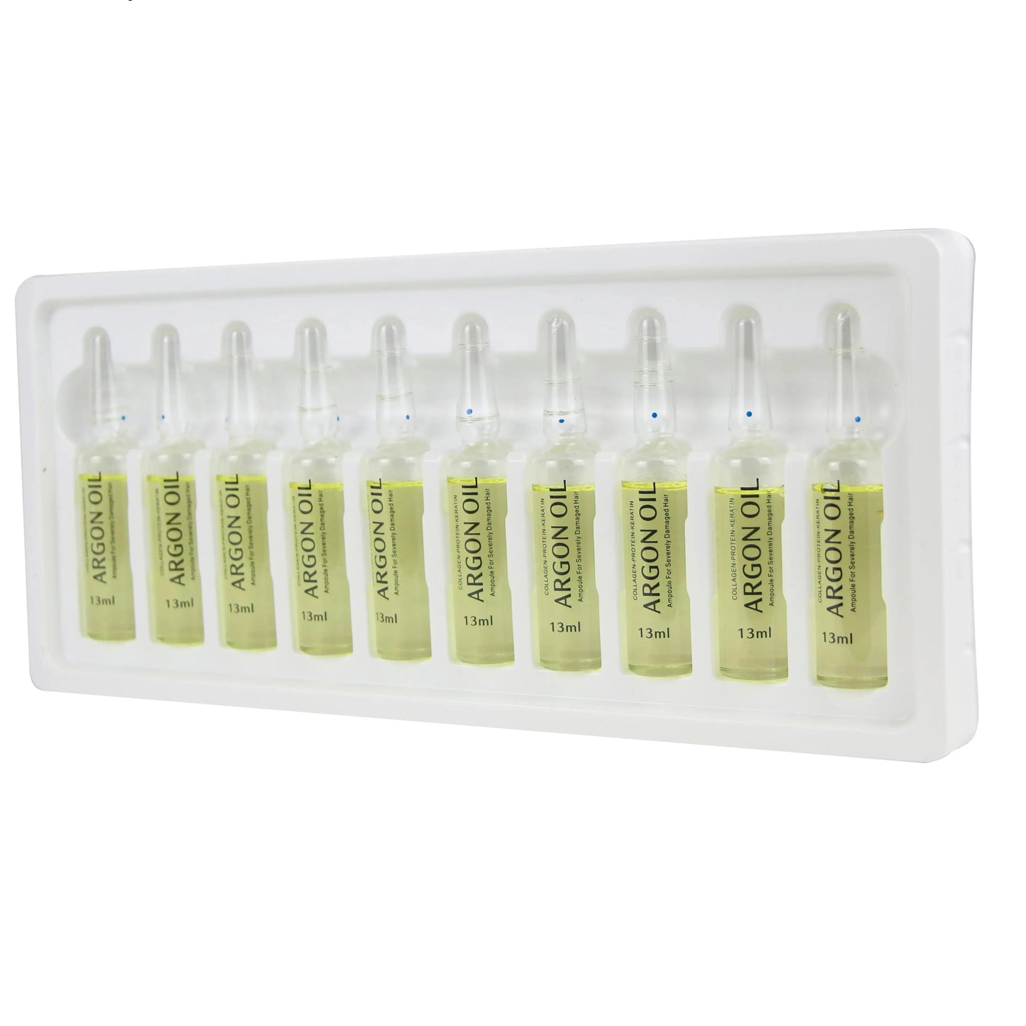 Keratin Queen Brazilian Straightening Collagen Protein Hair Care Ampoules 10ps