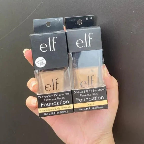 E.L.F Flawless Finish Oil-Free Foundation with SPF 15 – 20ml