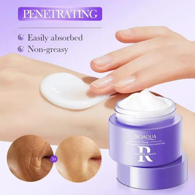 Bioaqua Anti-Wrinkle Tighten Retinol Face Cream | Premium Skincare & Beauty Products in Pakistan