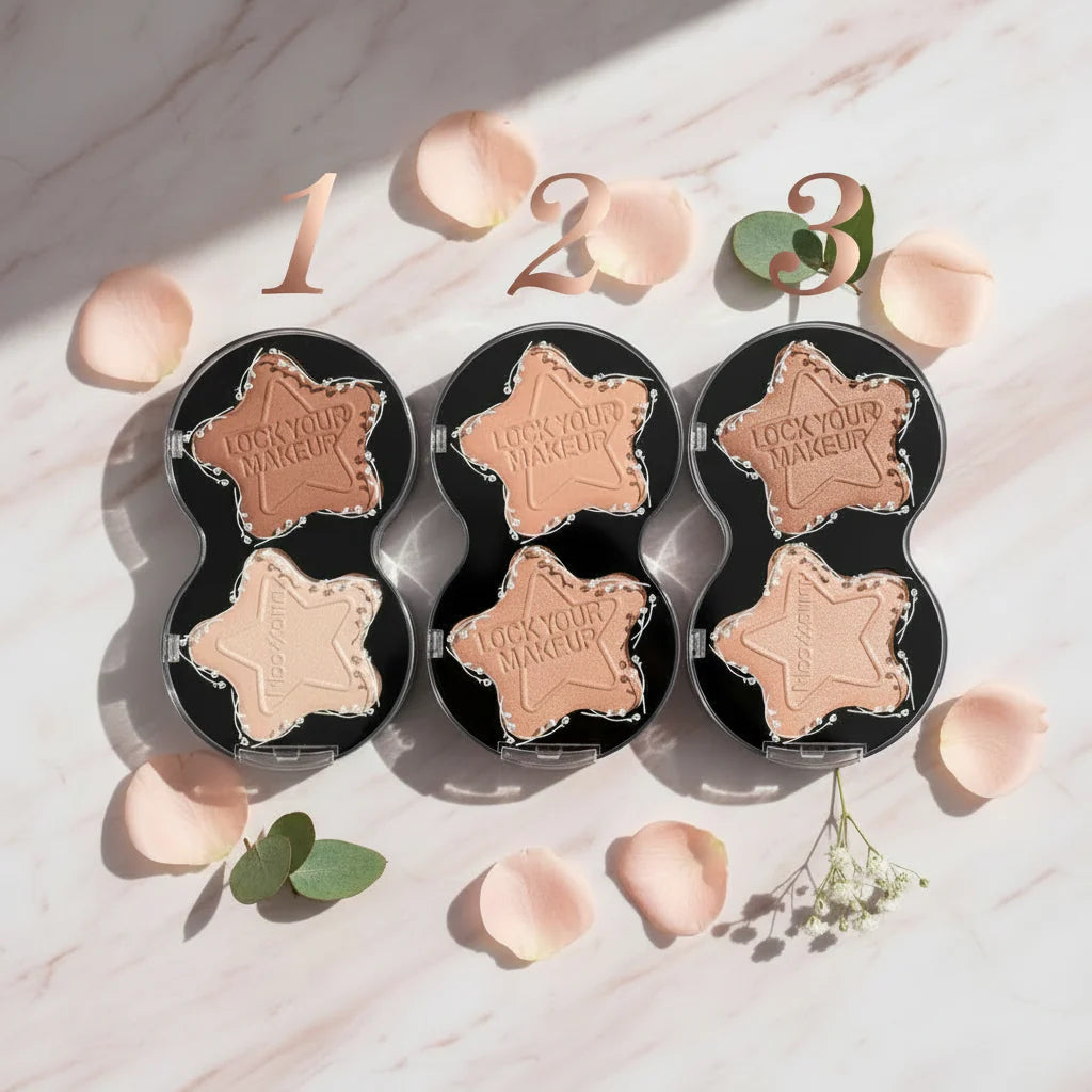 2 in 1 Mocallure Lock your Makeup Highlighter
