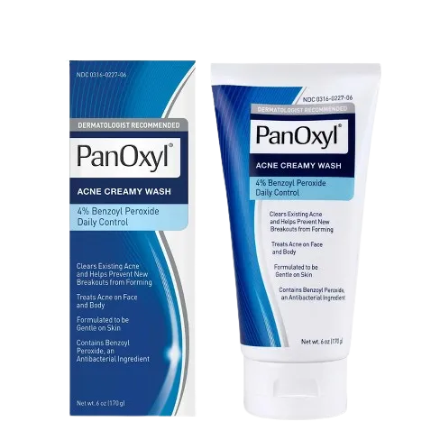 PanOxyl Acne Creamy Face Wash Benzoyl Peroxide 4% 170g | Premium Skincare & Beauty Products in Pakistan