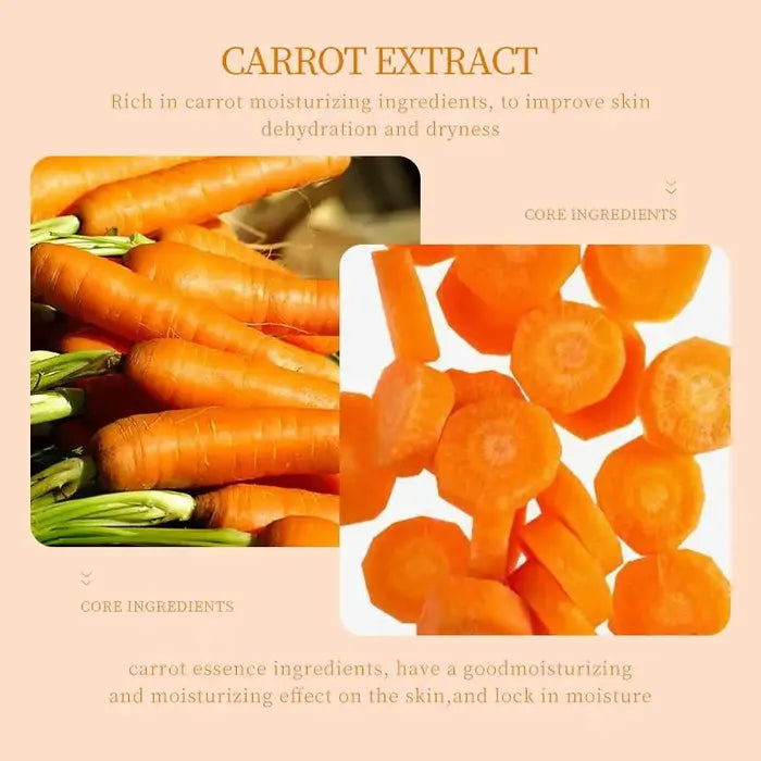 SADOER Carrot Moisturizing Face Sheet Mask - 25g | Premium Skincare & Beauty Products in Pakistan