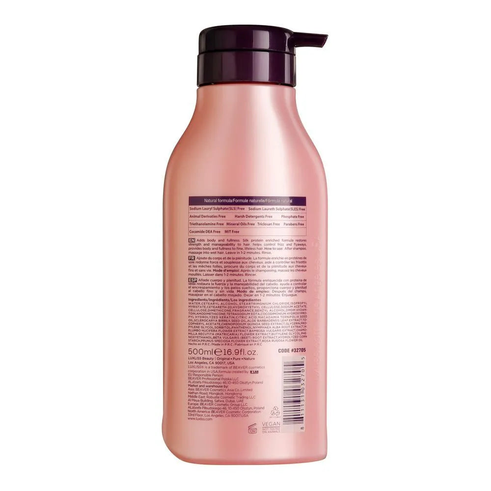 Beaver Luxliss Cherry Blossom & Rose Volumizing Hair Care Conditioner - 500ml