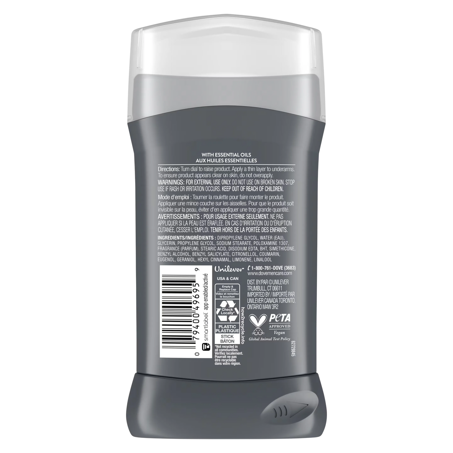 Dove Men+Care Morning Fresco Deodorant Stick - 85g