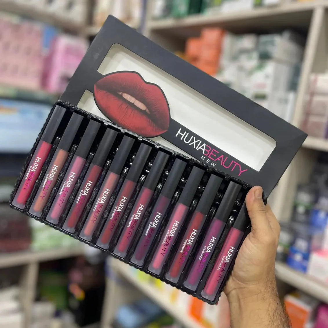 Huxia Beauty Matte Lip Gloss - Pack Of 12