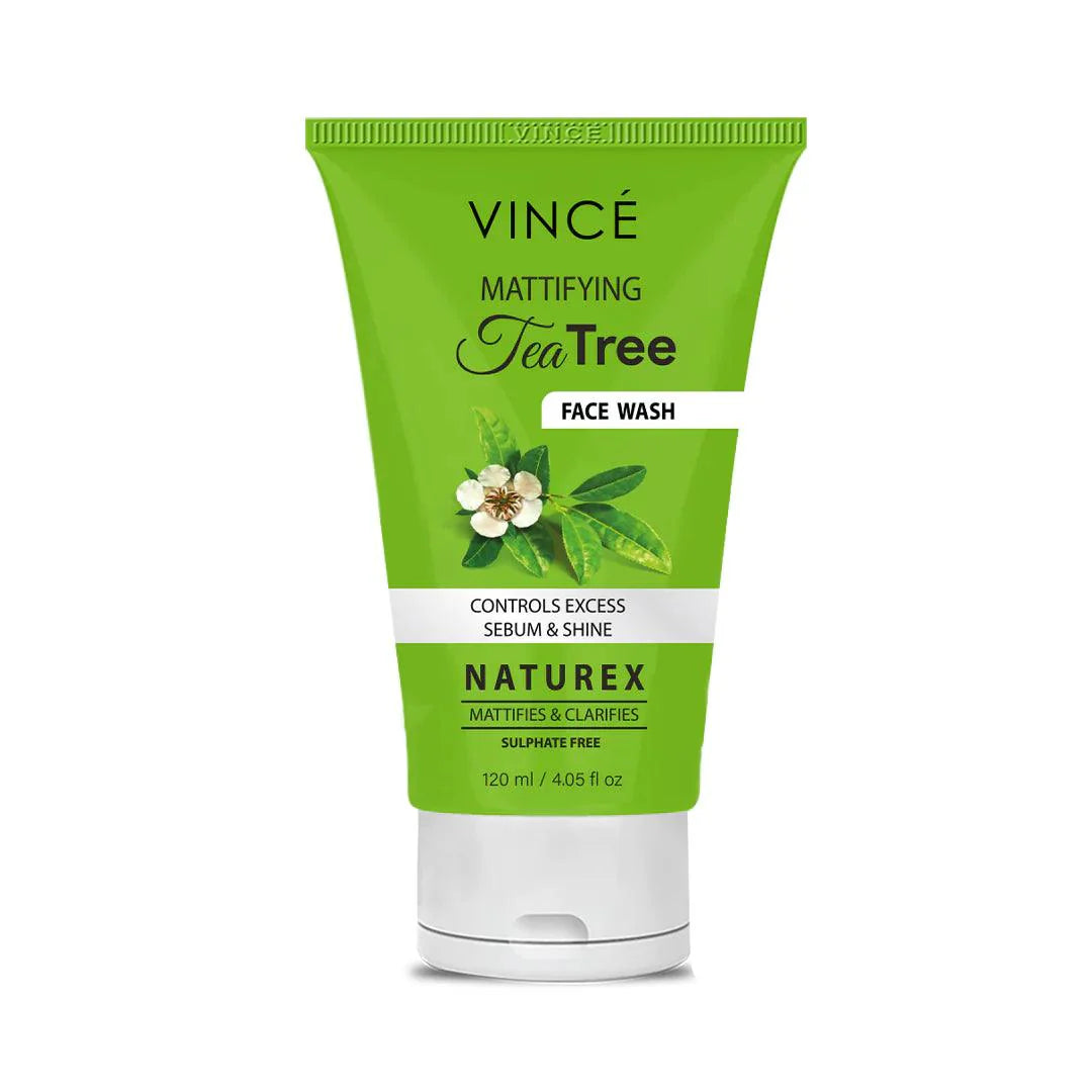 Vince Tea Tree Face Wash - 120ml | Premium Skincare & Beauty Products in Pakistan