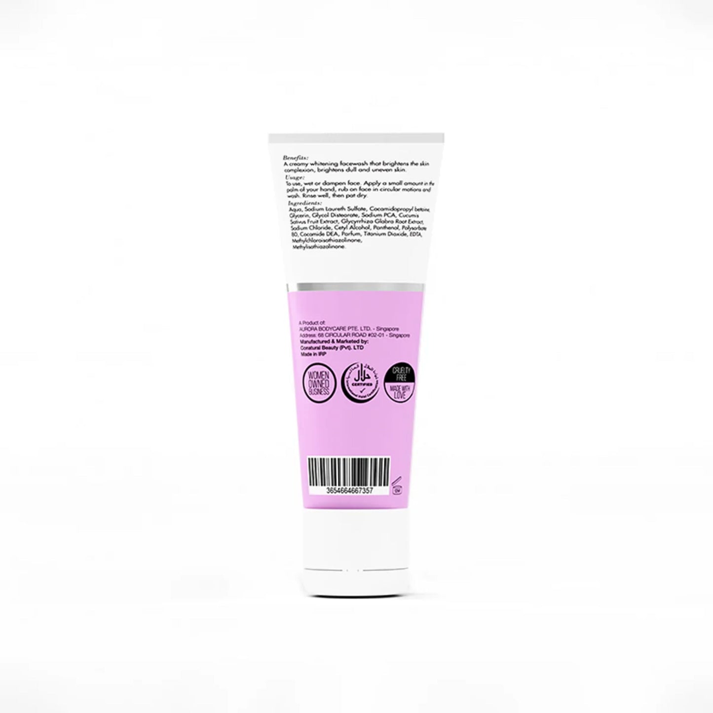 True Beauty Whitening & Brightening Facewash 75ml