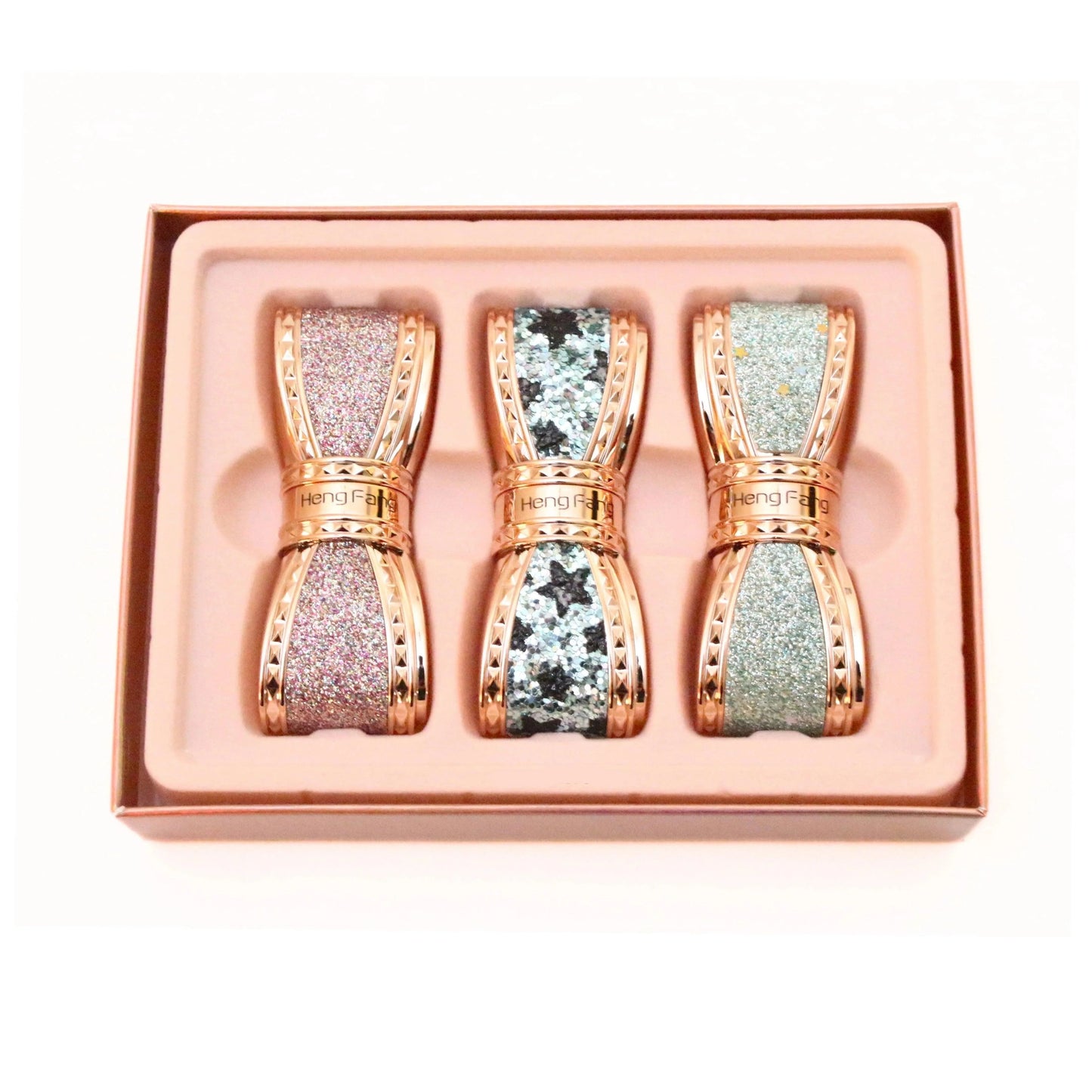3 Pcs Heng Feng Silky Lips Lipstick - Gift Box