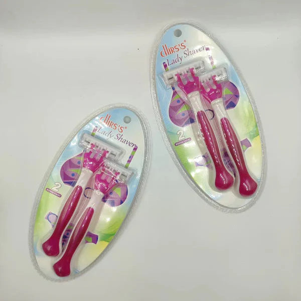 Chirs's Lady Shaver 3 Layer Shaver Disposable Razor For Woman