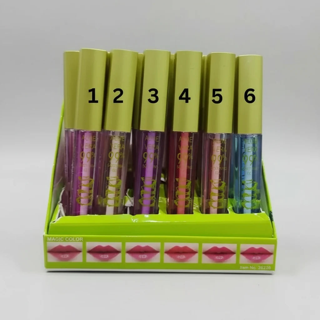 Aloe Vera Color-Changing Lip Gloss