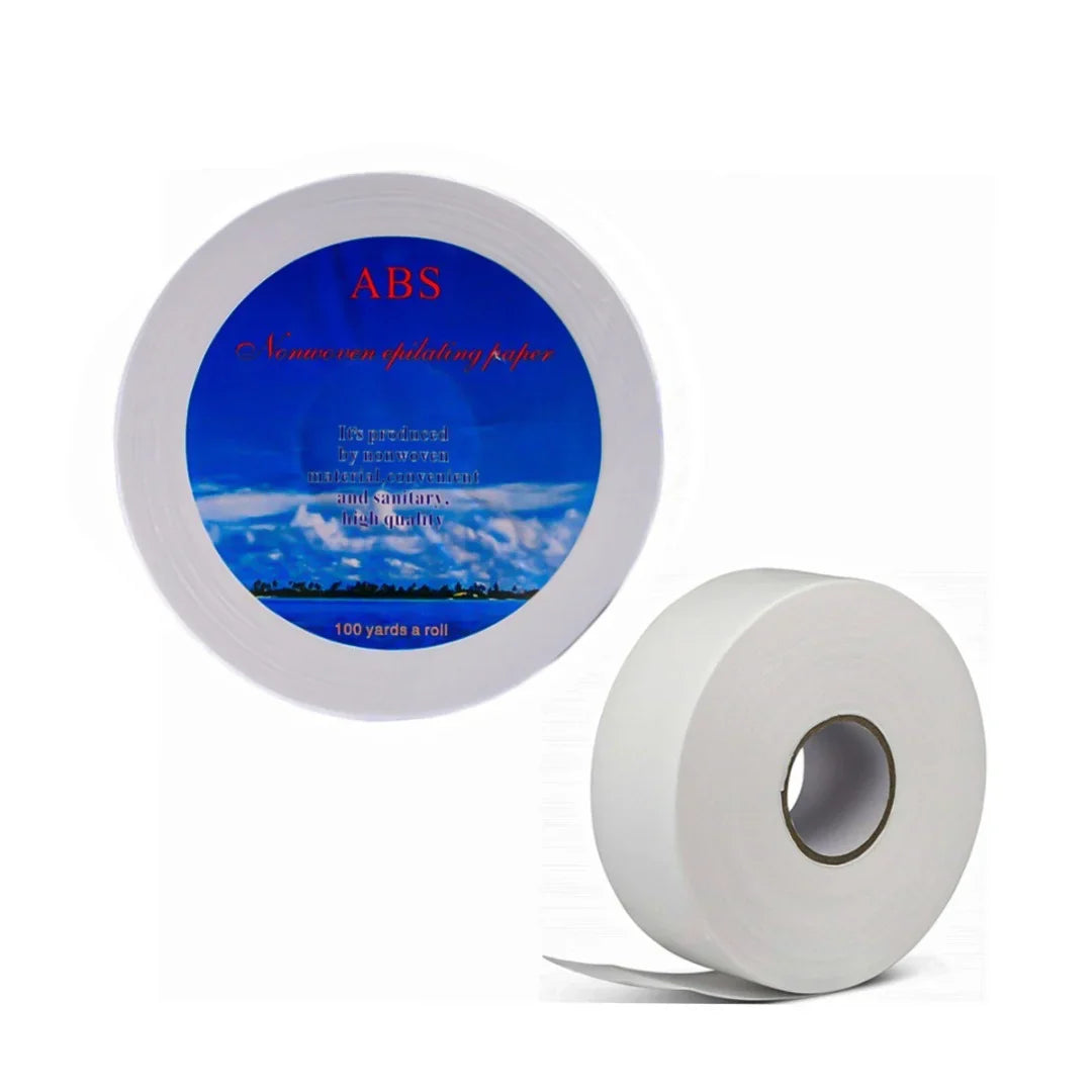 ABS Nonwoven Epilating Paper Wax Roll - 100 yards