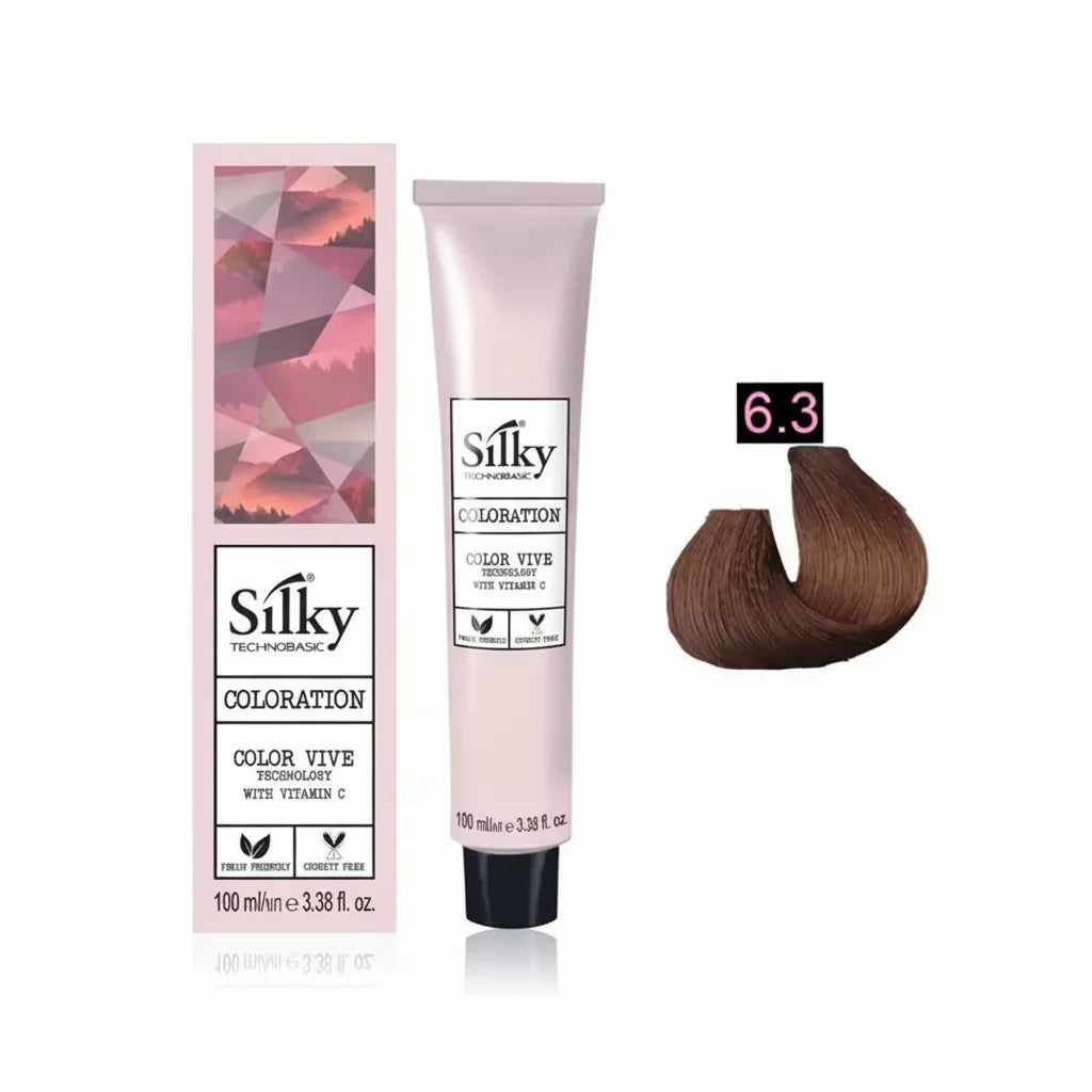 Silky 6.3 Hair Color – 100ml