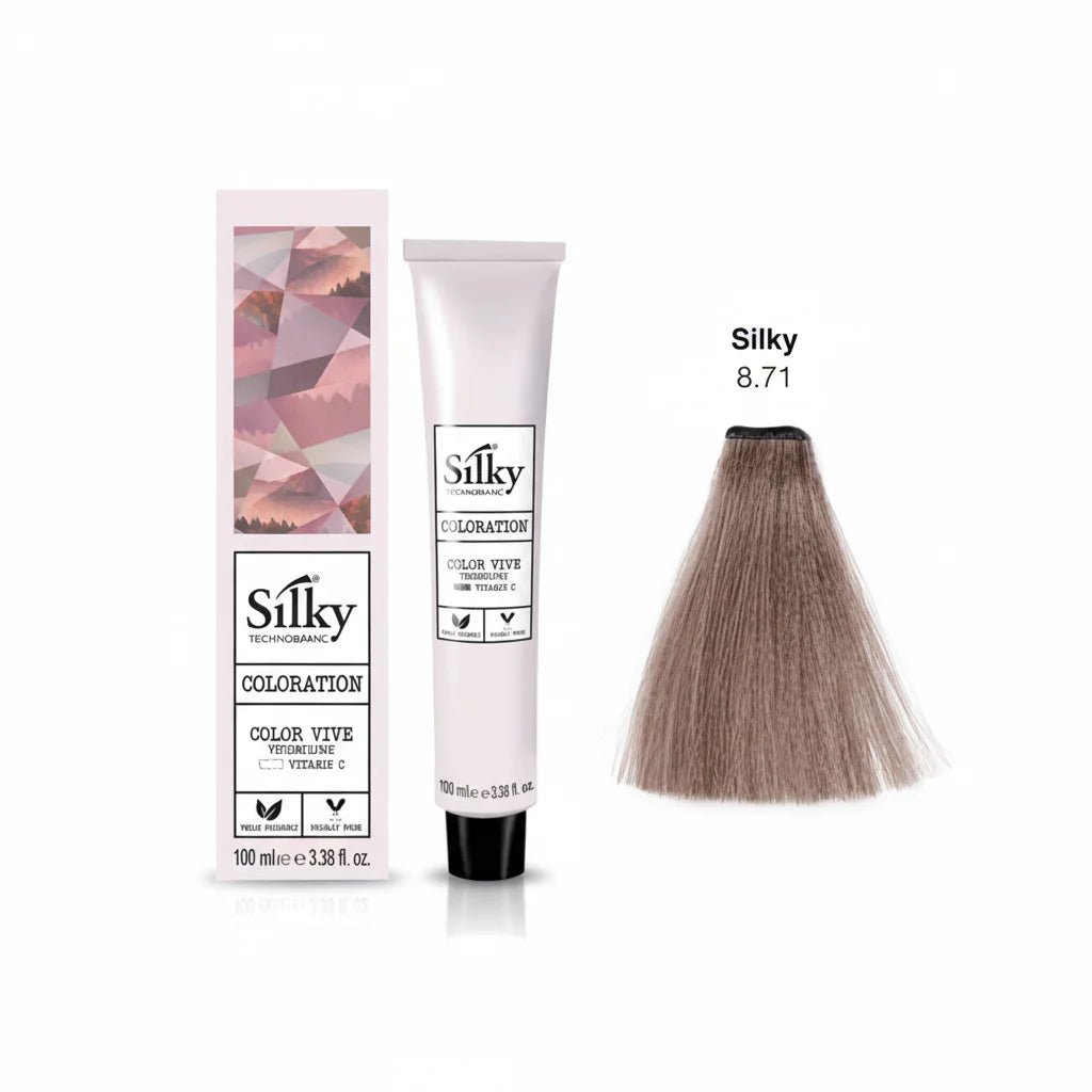 Silky 8.71 Hair Color – 100ml
