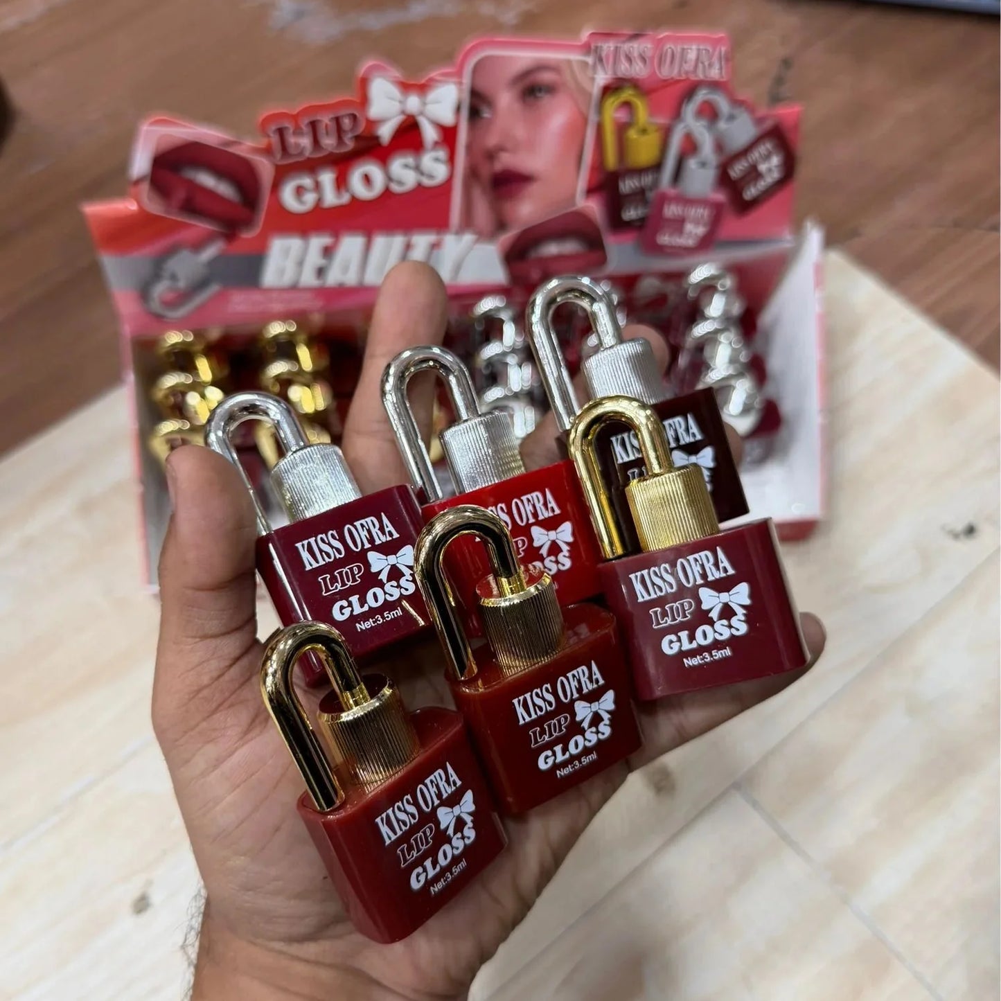 Kiss Ofra Lip Gloss - 3.5ml Each