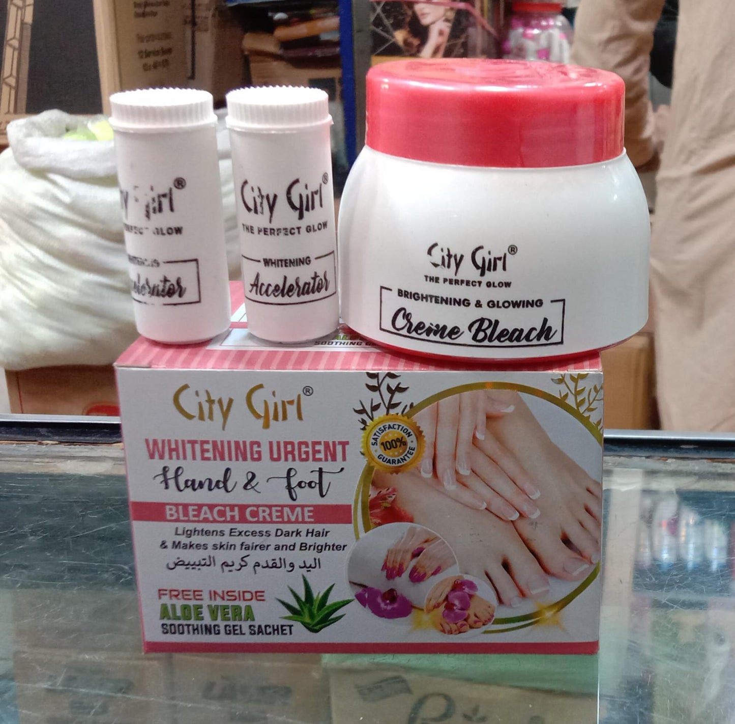 City Girl Hand & Foot Whitening Bleach Cream