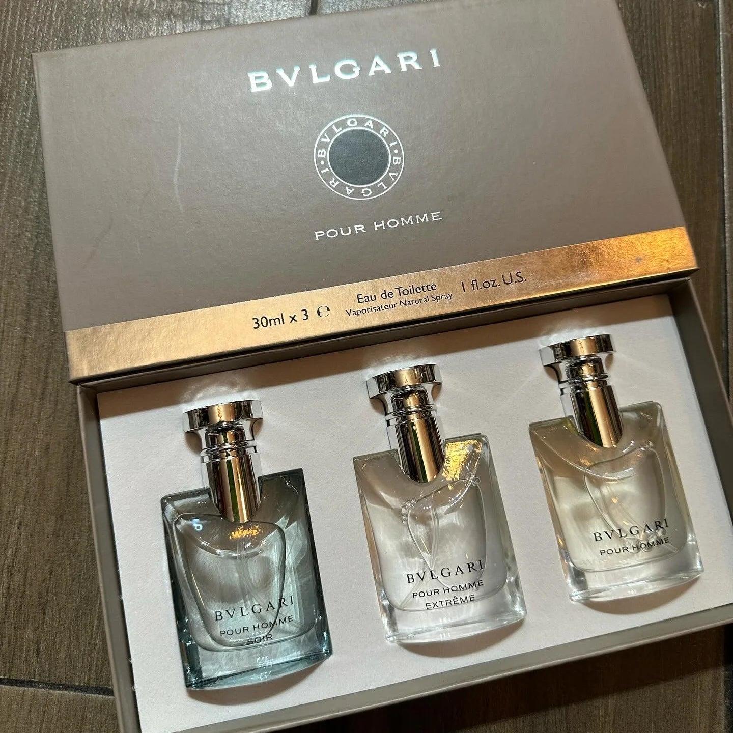 Bvlgari Pour Homme Gift Set for Him (3Pcs Set) - Dubai - 100% Original Testers
