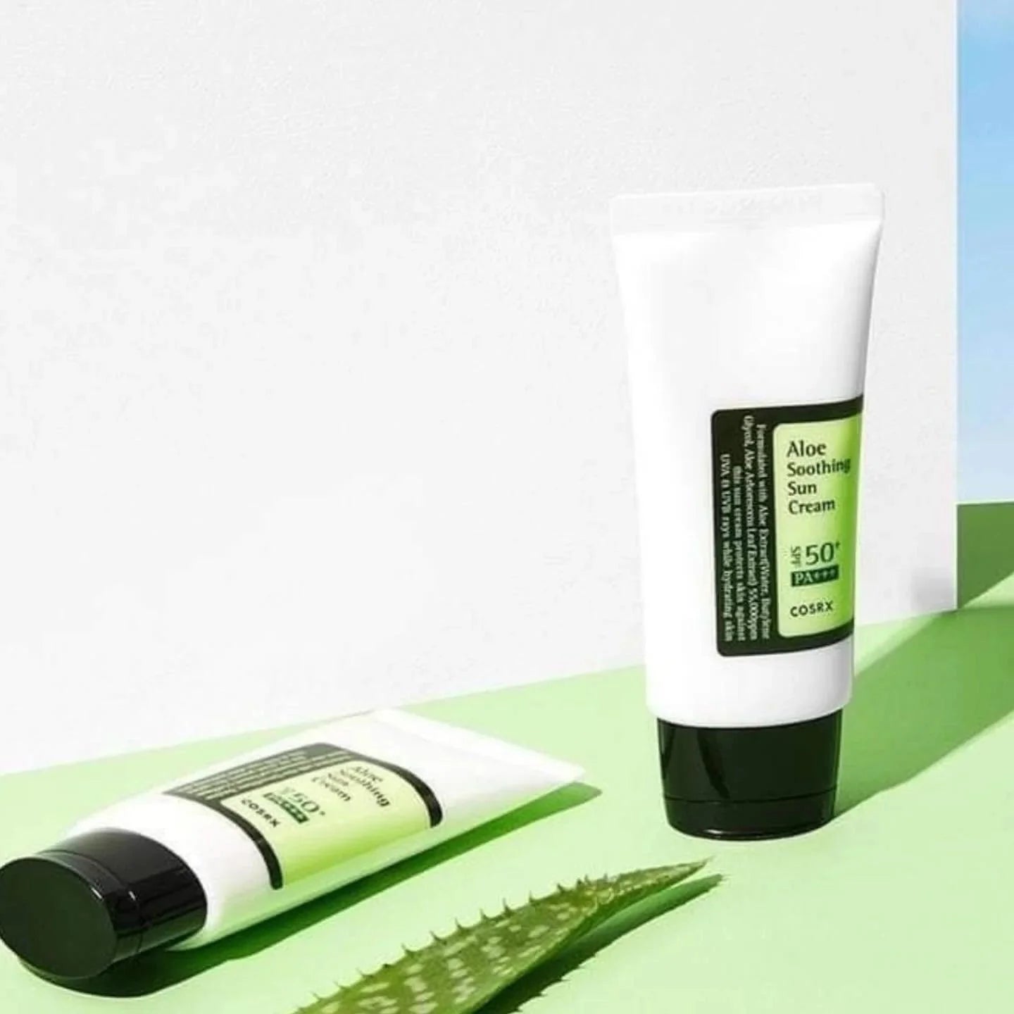 COSRX Aloe Soothing Sun Cream SPF50+ PA+++ | Premium Skincare & Beauty Products in Pakistan