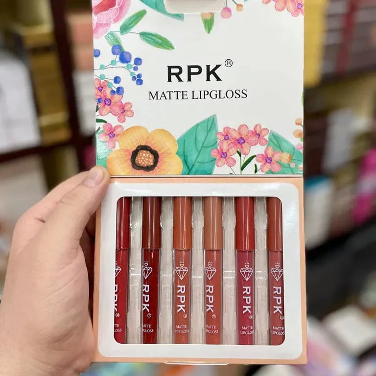 RPK Nude Matte lip gloss 6 pack