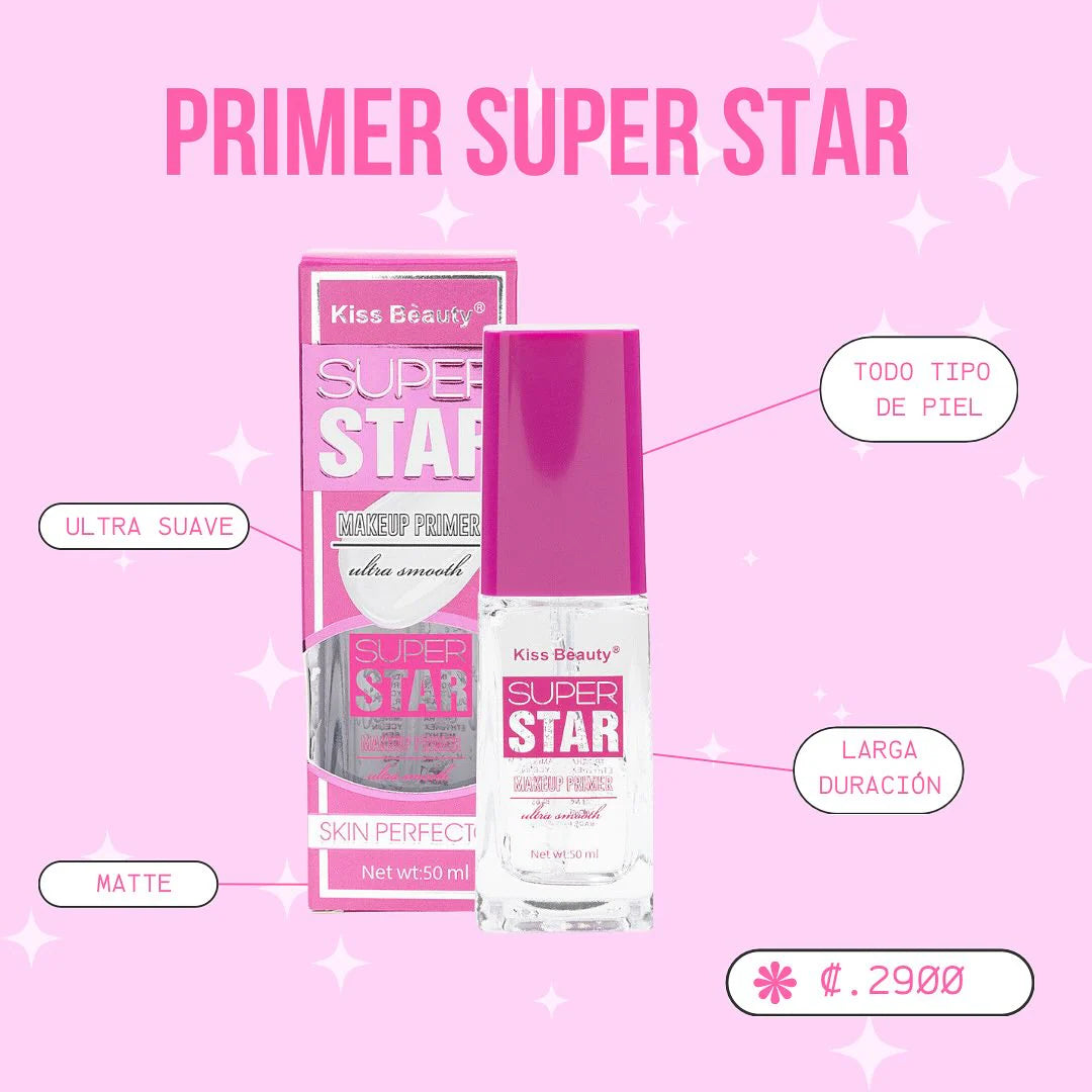 Kiss Beauty Super Star Ultra Smooth Makeup Primer. - 50ml