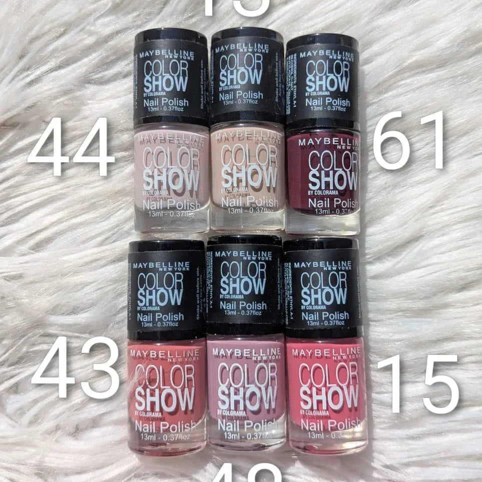 Maybelline Permanent Nail Paint