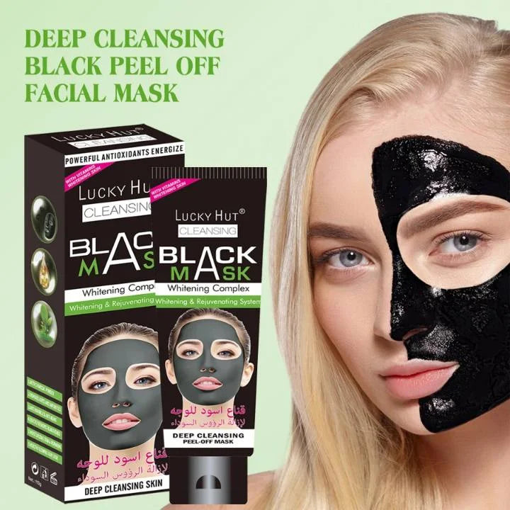 Lucky Hut Black Peel Off Mask – Best Blackhead Remover Mask
