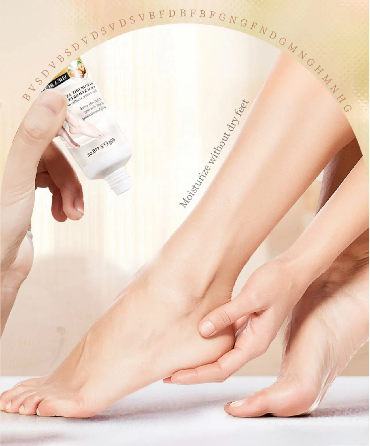 Sadoer She Butter Anti-Repair Foot and Hand Cream - 60g