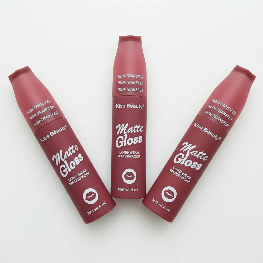 Kiss Beauty Non Transfer Matte Liquid Lip Gloss