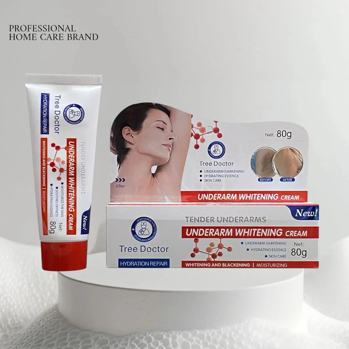 Tree Doctor Underarm Whitening Cream For Sensitive Parts - 80g | Premium Skincare & Beauty Products in Pakistan