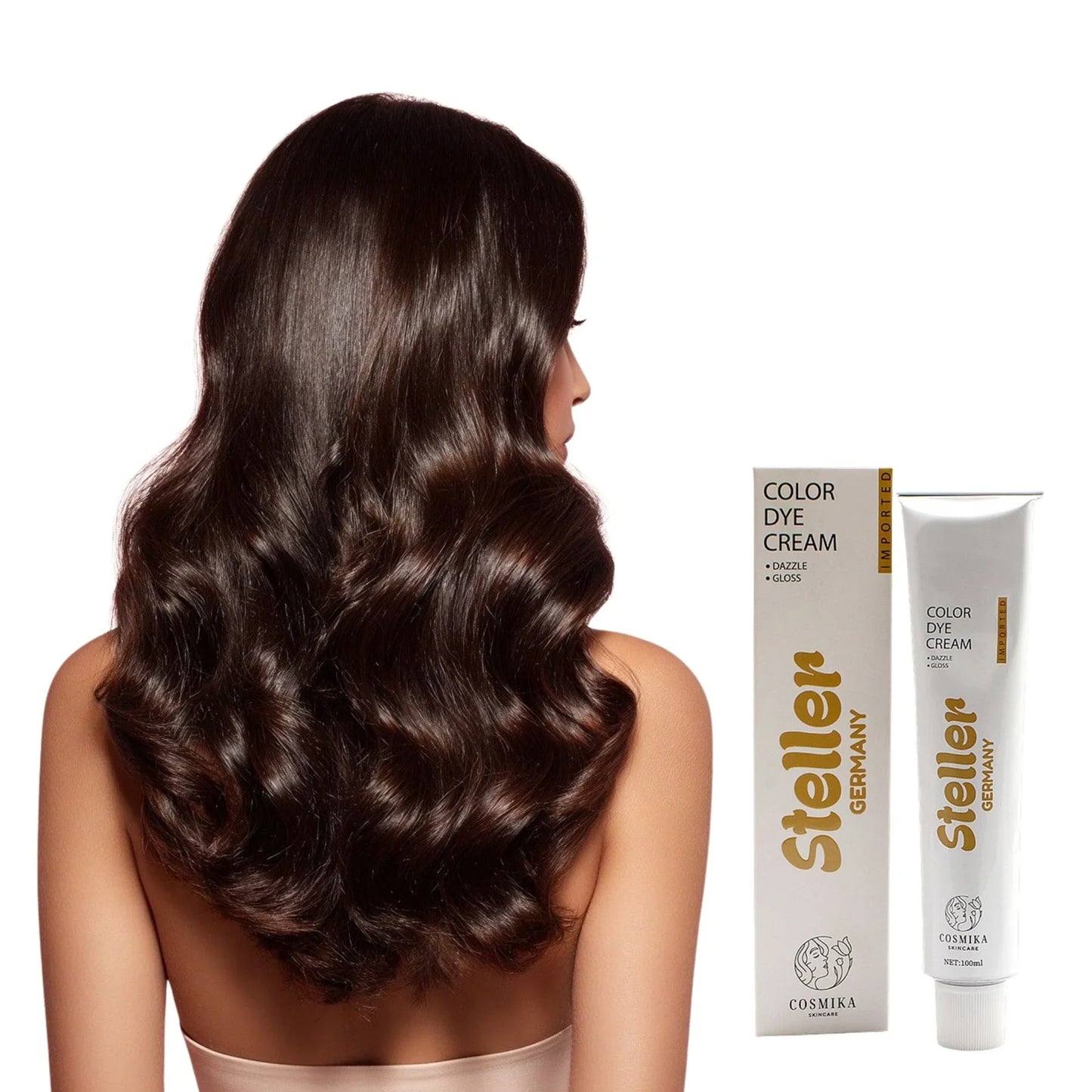Steller Germany Color Dye Cream - 6/0 Intense Inaturals - 100ml