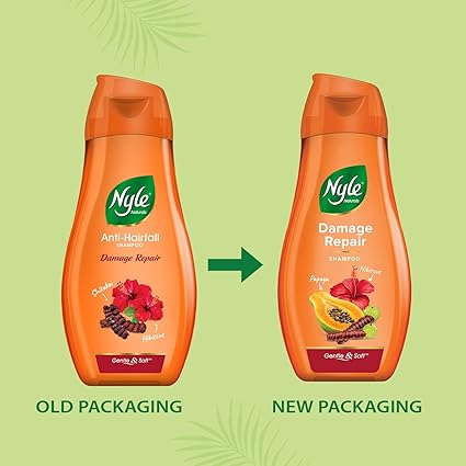 Nyle Naturals Damage Repair Shampoo - 180ml