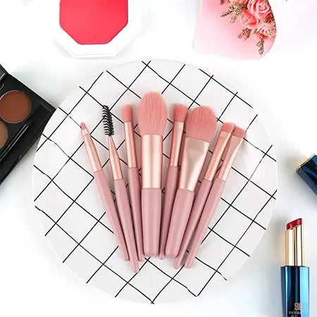 8‑Piece Mini Makeup Brush Set