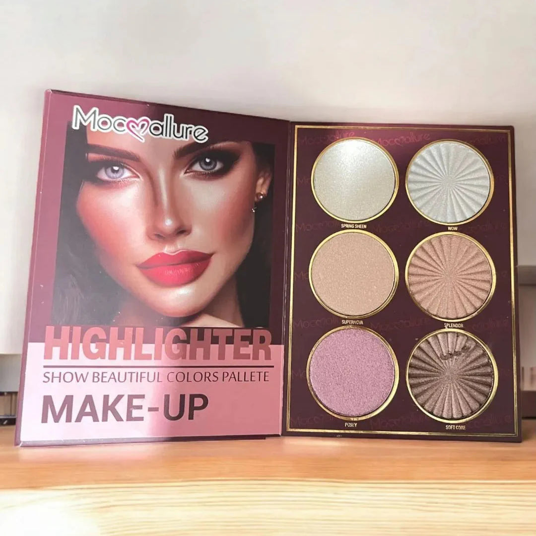 Mocallure 4 Pages Fold Book Know Your Palette