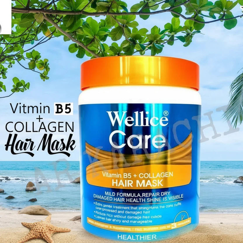 Wellice Vitamin B5+ Collagen Hair Mask 1Kg