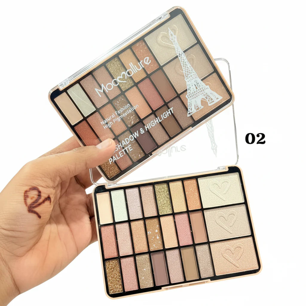 Mocallure Eyeshadow & Highlighter Palette