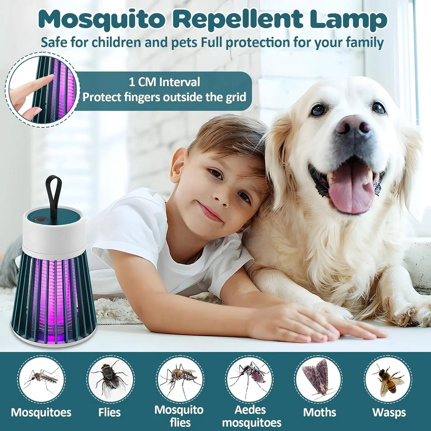 Electric Photocatalytic Anti Mosquito Killer Lamp