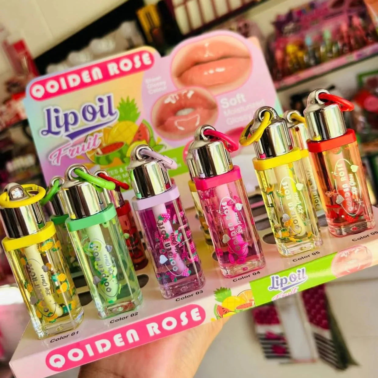 Qoiden Rose Fruit Moisturize Lip Oil