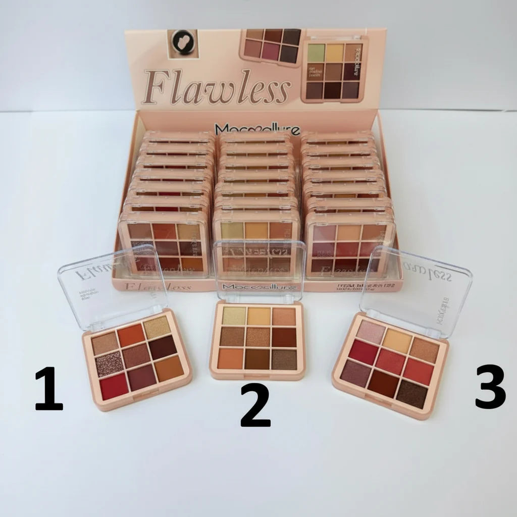 Mocallure Flawless eyeshadow palette - 9 Shades