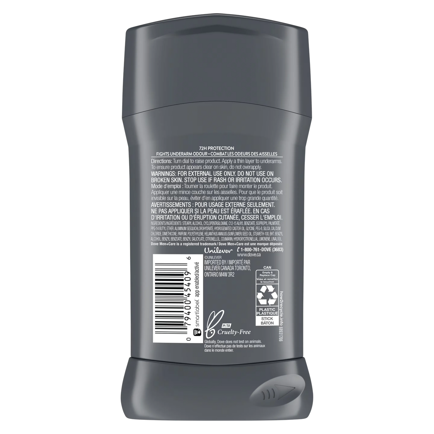 Dove Men+Care Stain Defense Fresh Antiperspirant - 76g