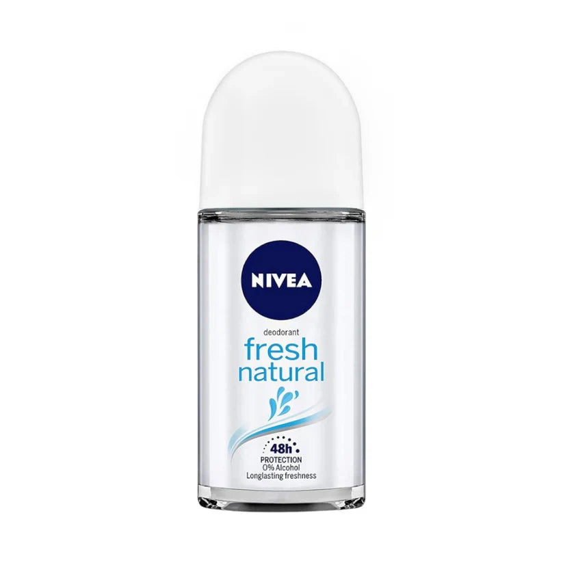Nivea Fresh Natural Anti-Perspirant Deo Roll On - 50ml