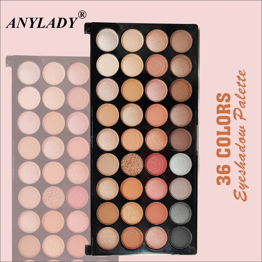 Anylady Eye Shadow Palette Rose Edition - 36 Color