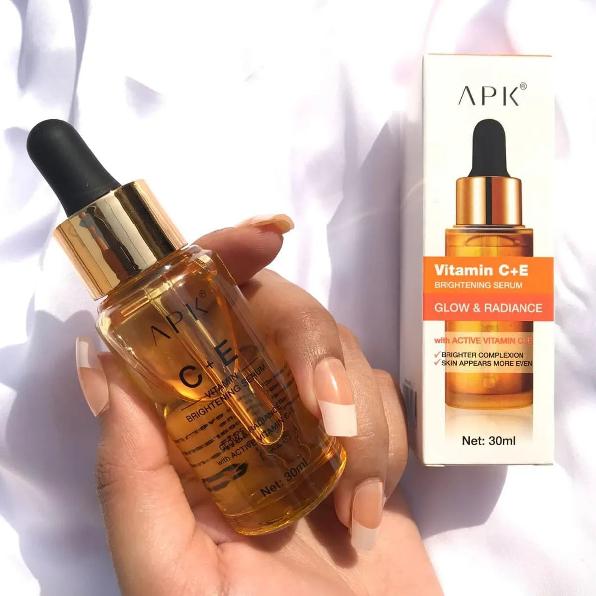 APK Vitamin C+E face Serum for Glow and Radiance - 30ml