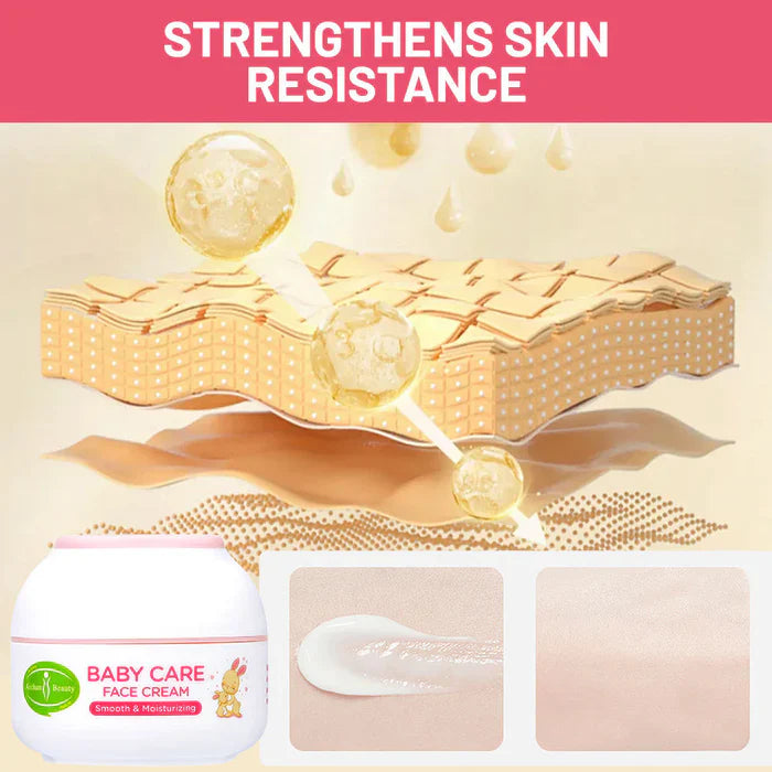 Aichun Beauty Natural Baby Moisturizing Facial Cream With Coconut Oil For Dry Skin - 50g