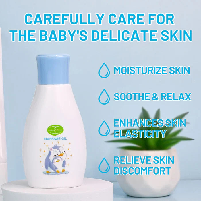 Aichun Beauty Vitamin E Extract Body Soothing Baby Massage Oil - 100ml