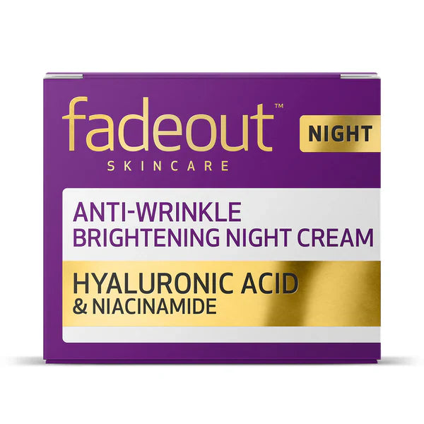 Fade Out Anti-Wrinkle Brightening Night Cream - 50ml | Premium Skincare & Beauty Products in Pakistan