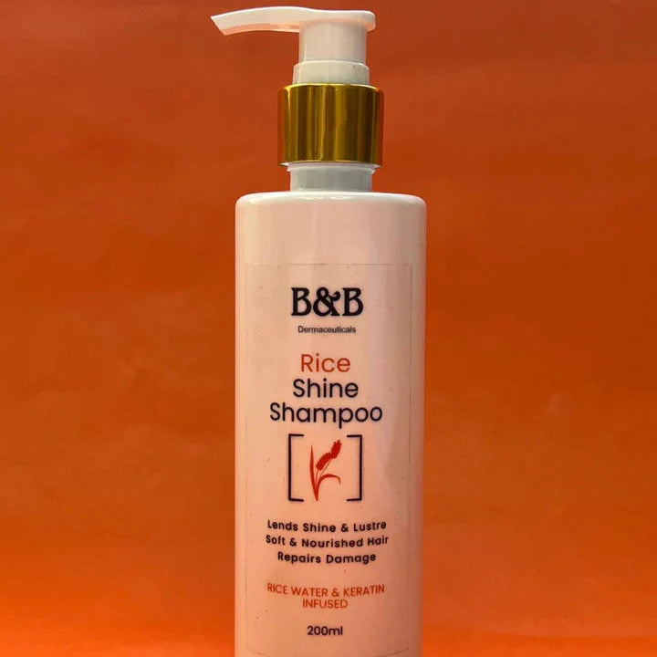 B&B Rice Shine Shampoo 200ml