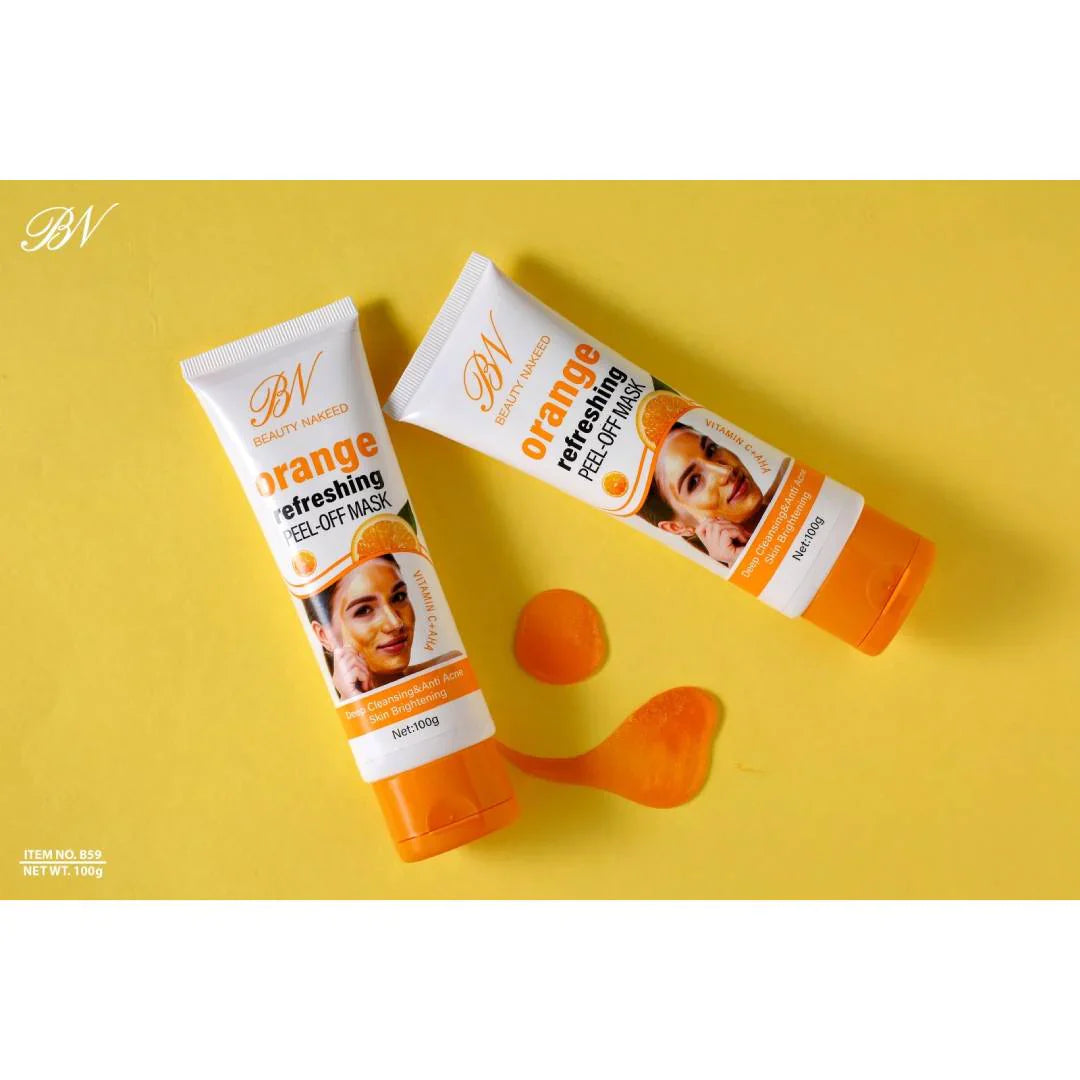 Beauty Nakeed Orange Refreshing Peel Off Mask - 100g