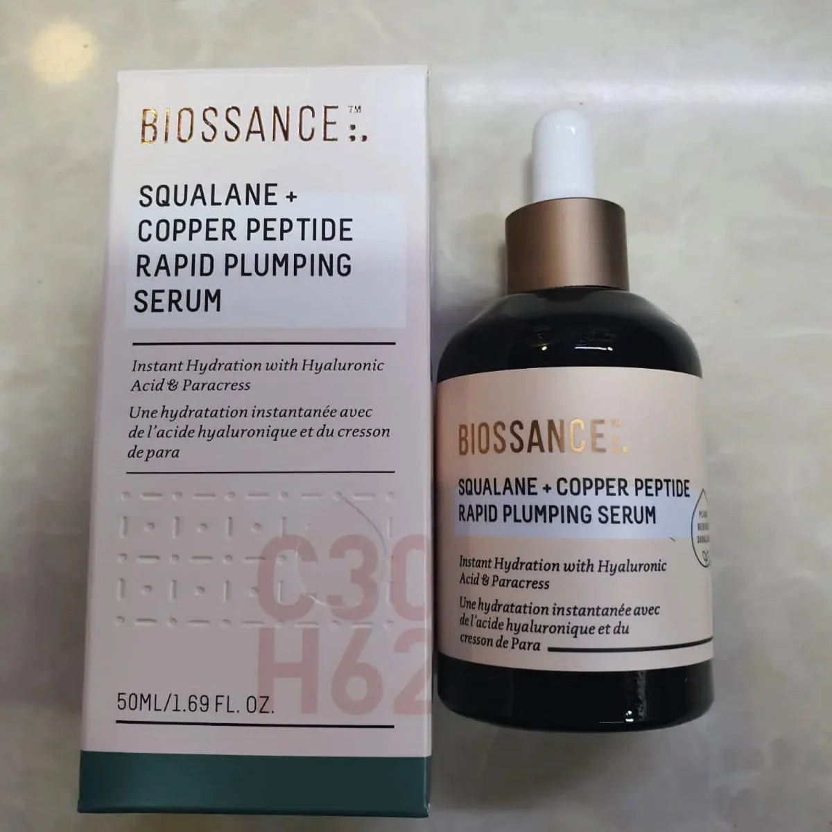 Biossance Squalane + Copper Peptide Rapid Plumping Serum 50ml | Premium Skincare & Beauty Products in Pakistan