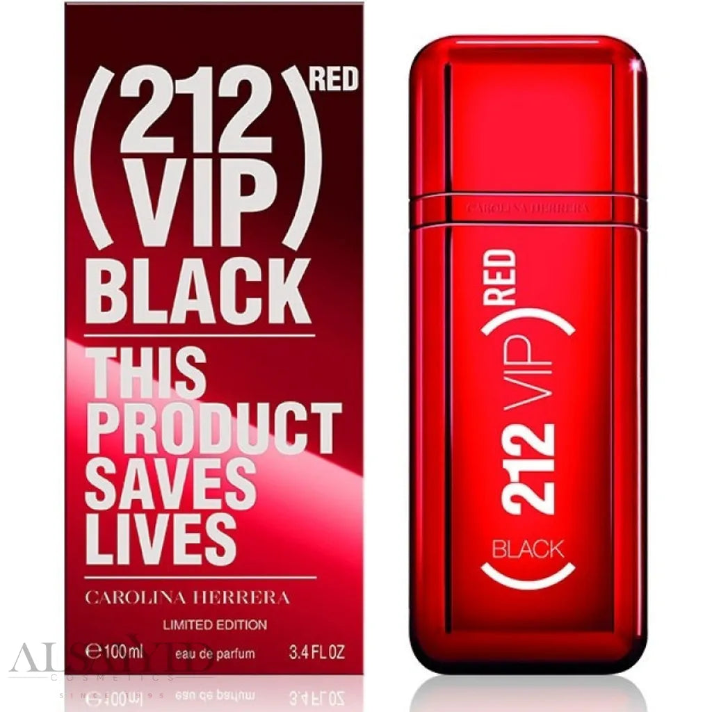 Carolina Herrera 212 VIP Black Red EDP Men – 100 ml