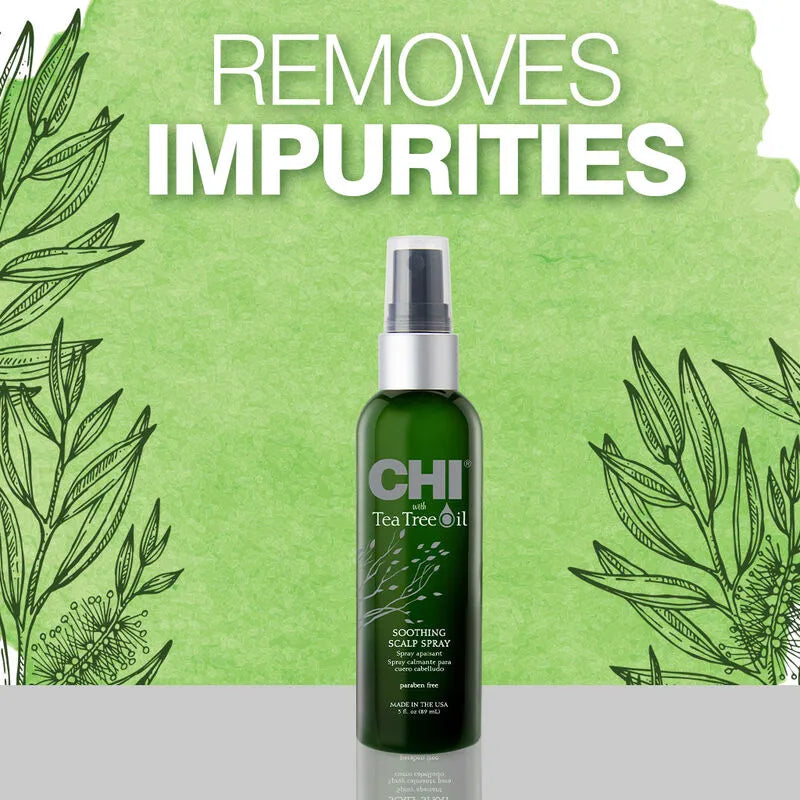 Chi Tea Tree Oil Blend Soothing Scalp Hair Spray - 89ml